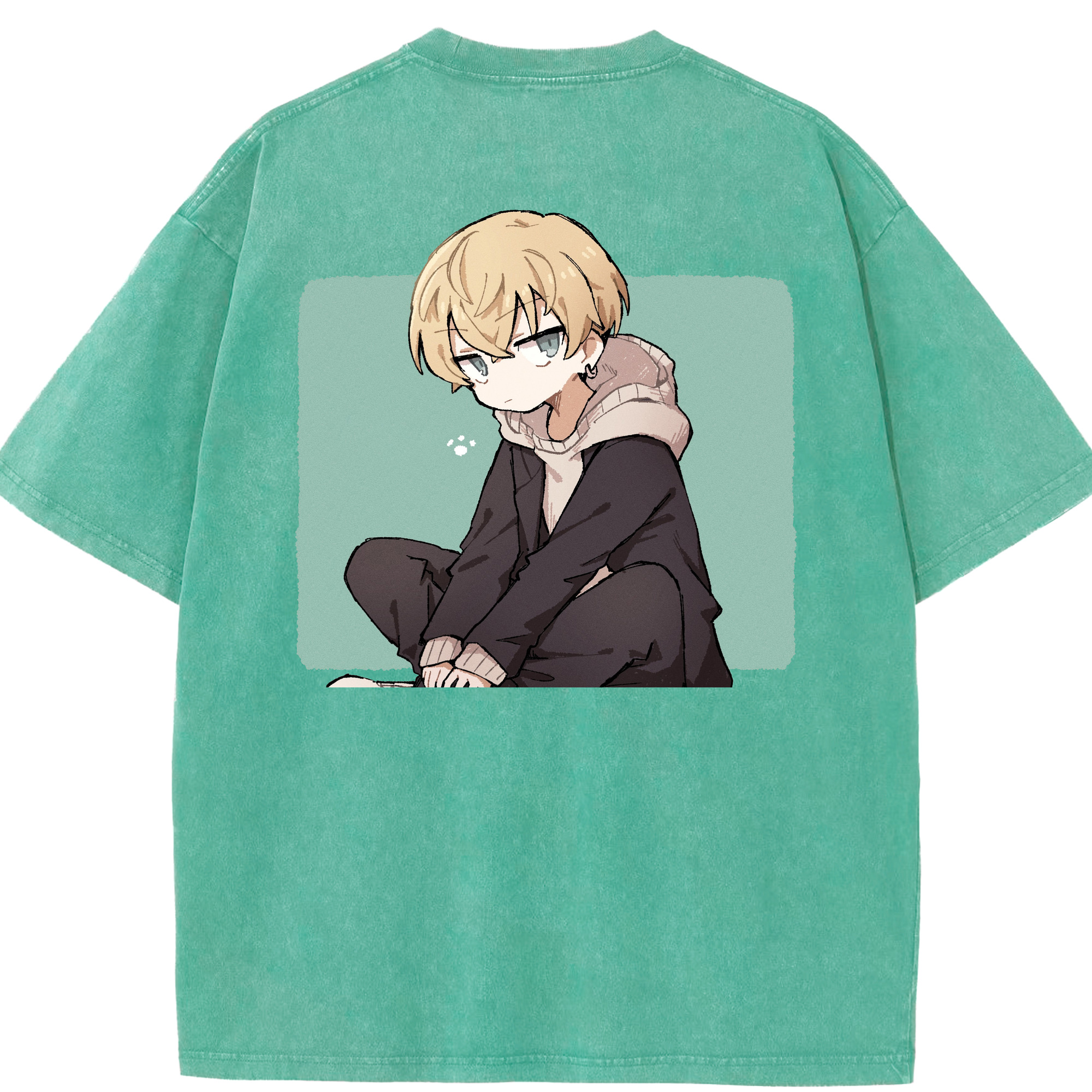 （画像用） 東京リベンジャーズ Tokyo Revengers 綿100% ヴィンテージ風 半袖Tシャツ（背面プリント）